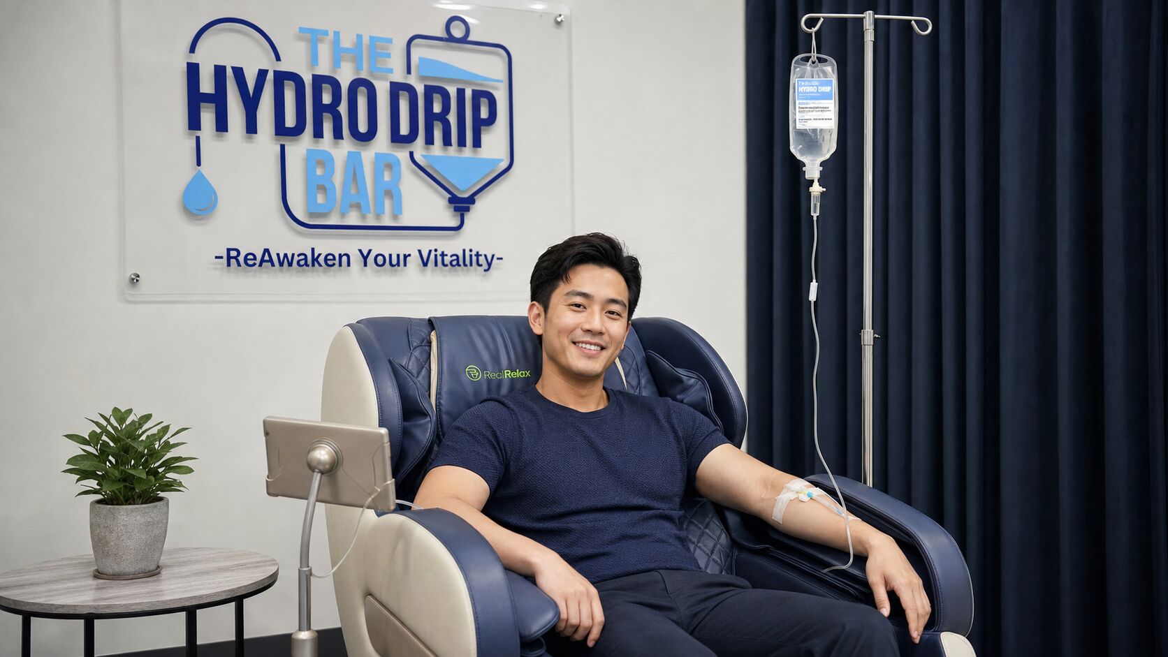 Immune booster IV drip therapy at The Hydro Drip Bar