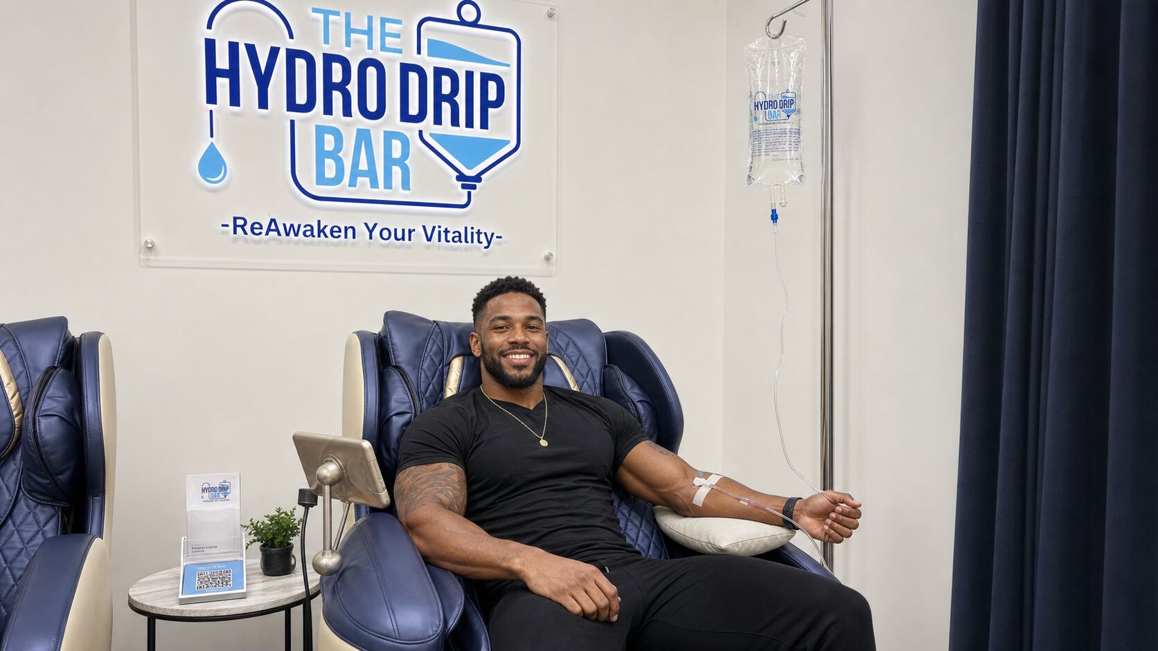 Performance IV drip therapy for athletes at The Hydro Drip Bar